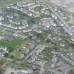 Aerial view of Ardersier, E of Inverness, looking S.
