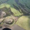 Aerial view of Easter Rarichie Dun, Tarbat Ness, Easter Ross, looking NE.