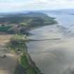 A general aerial view of the western part of the Beauly Firth, looking E.