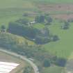 Oblique aerial view of Castle Stuart near Inverness, looking SSW.