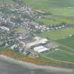 A oblique aerial view of Fortrose on the Black Isle, looking N.