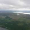 An oblique aerial view of Loch Duntelchaig, S of Inverness, looking ESE.