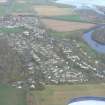Oblique general aerial view of Maryburgh near Dingwall, Easter Ross, looking ENE.