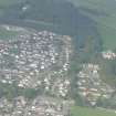 Aerial view of NW corner of Nairn, looking NW.