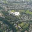 Aerial view of Drummondhill and Drummond School, Inverness, looking SE.