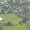 Aerial view of playing field, Kirkhill, near Beauly, looking S.