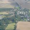 Aerial view of Munlochy Village, Black Isle, looking NE.