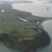 An oblique aerial view of the South Sutor, Cromarty, looking W.