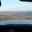 Aerial view of Ardersier, E of Inverness, looking E.