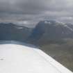 Aerial view of Ben Nevis, looking E.