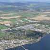 Aerial view of north-east section of Invergordon, looking N.