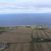 Aerial view of Embo, East Sutherland, looking SE.