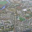 Aerial view of Lochardil, Inverness, looking NW.