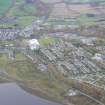 Close aerial view of Dingwall, looking W.