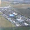 Aerial view of Dalcross Industrial Estate and Inverness Airport, looking SSE.