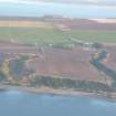 Aerial view of Newton Farm, Cromarty, looking S.