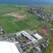 Aerial view of Fortrose Academy, Black Isle, looking SE.
