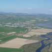 Aerial view of Dingwall and the River Conon, Easter Ross, looking E.