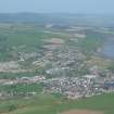 Aerial view of Dingwall, Easter Ross, looking E.