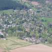 Aerial view of Strathpeffer, Easter Ross, looking NW.