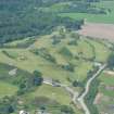 Aerial view of Alness Golf Course, looking WNW.