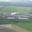 Aerial view of Norbord Factory, Morayhill, E of Inverness, looking SE.