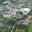 A closer aerial view of Dingwall, Easter Ross, looking W.