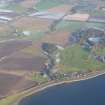 Aerial view of Roskeen and area, Cromarty Firth, looking N.