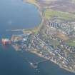 Aerial view of Invergordon almost vertical view, Easter Ross, looking NW.