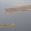 Aerial view of Chanonry Point and Fort George, Moray Firth, looking E.