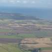 Aerial view of Fearn area, Balintore, Tarbat Ness, looking N.