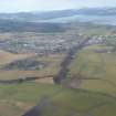 Aerial view of Tain, Easter Ross, looking W.