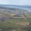 Aerial view of Tain, Easter Ross, looking W.