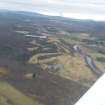 Aerial view of Spey Valley Golf Course, near Aviemore, looking ENE.