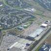 Aerial view of Inshes Retail Park, Inverness, looking S.