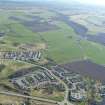 Aerial view of Culduthel Mains development, Inverness, looking S.
