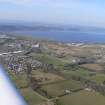 Aerial view of east side of Inverness and Moray Firth, looking N.