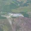 Aerial view of Glendoe works area, looking SE.