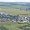 Aerial view of Fortrose, Black Isle, looking N.