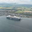 Aerial view of Invergordon and the Cromarty Firth, looking W