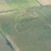 Aerial view of East Mulchaich deserted settlement, Black Isle, looking S.