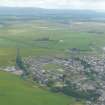 Aerial view of Ardersier, E of Inverness, looking S.