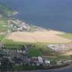 Aerial view of Rosemarkie with parts of Fortrose, Black Isle, looking NNE.