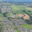 Aerial view of Stevenson Road and Milton of Leys, Inverness, looking SE.