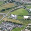 Aerial view of Gaelic Primary School, Slackbuie, Inverness.