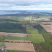 Aerial view of Millbuie, Black Isle, looking NE.