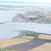 Aerial view of Cromarty and the Fabrication Yard at Nigg, Cromarty Firth, looking NE.