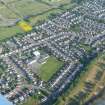 Aerial view of Drakies Primary School, Culcabock, Inverness, looking SE.