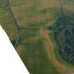 Aerial view of Balvattie/Gilchrist, Tarradale cropmark features, Muir of Ord, Black Isle, looking SW.