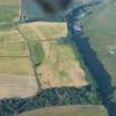 Aerial view of Balvattie/Gilchrist, Tarradale cropmark features, Muir of Ord, Black Isle, looking NE.